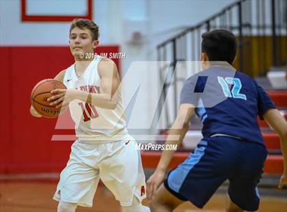 Thumbnail 3 in Goddard vs. Albuquerque Academy (Albuquerque Academy Joe Armijo Basketball Classic) photogallery.