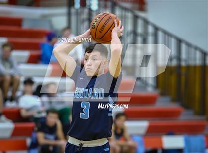 Thumbnail 1 in Goddard vs. Albuquerque Academy (Albuquerque Academy Joe Armijo Basketball Classic) photogallery.