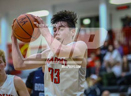 Thumbnail 3 in Goddard vs. Albuquerque Academy (Albuquerque Academy Joe Armijo Basketball Classic) photogallery.