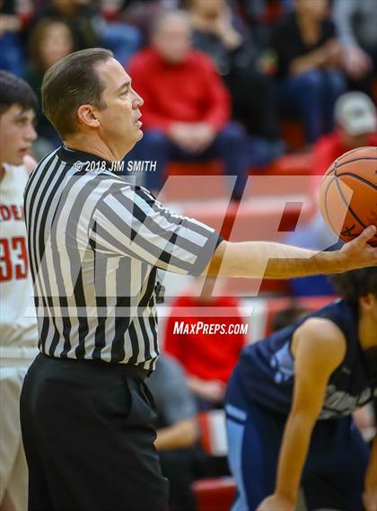 Thumbnail 1 in Goddard vs. Albuquerque Academy (Albuquerque Academy Joe Armijo Basketball Classic) photogallery.