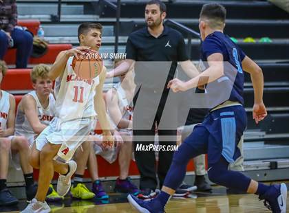 Thumbnail 1 in Goddard vs. Albuquerque Academy (Albuquerque Academy Joe Armijo Basketball Classic) photogallery.