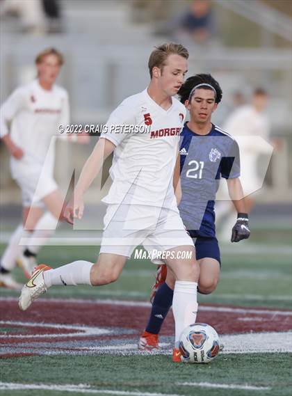 Thumbnail 3 in Real Salt Lake Academy vs. Morgan (UHSAA 3A Semifinal Playoff) photogallery.