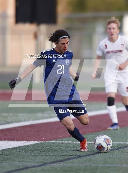 Thumbnail 3 in Real Salt Lake Academy vs. Morgan (UHSAA 3A Semifinal Playoff) photogallery.