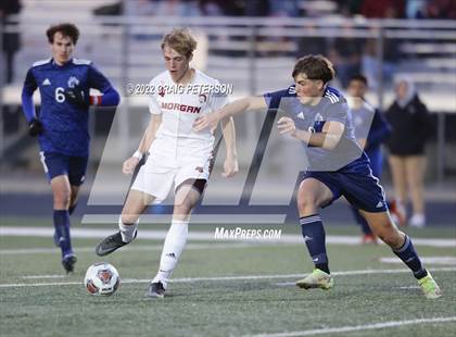 Thumbnail 2 in Real Salt Lake Academy vs. Morgan (UHSAA 3A Semifinal Playoff) photogallery.