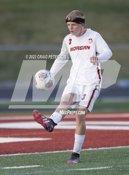 Thumbnail 2 in Real Salt Lake Academy vs. Morgan (UHSAA 3A Semifinal Playoff) photogallery.