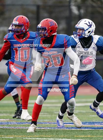 Thumbnail 2 in Batavia vs WNY Maritime/Health Sciences (NYSPHSAA  Section VI Class B Regional) photogallery.