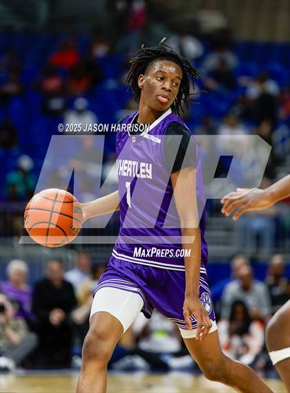 Thumbnail 1 in Kennedale vs. Wheatley (UIL Basketball 4A D2 Final) photogallery.