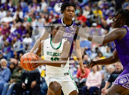 Thumbnail 2 in Kennedale vs. Wheatley (UIL Basketball 4A D2 Final) photogallery.