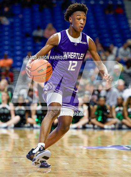 Thumbnail 2 in Kennedale vs. Wheatley (UIL Basketball 4A D2 Final) photogallery.