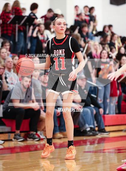 Thumbnail 2 in Baldwinsville vs Rome Free Academy (NYSPHSAA Section 3 AAA Quarterfinal) photogallery.