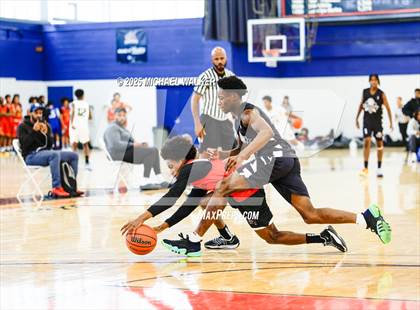 Thumbnail 2 in Long Island Lutheran Vs Kennedy (NYC Elite 32 Fall Brawl Tipoff) photogallery.