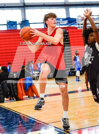 Thumbnail 1 in Long Island Lutheran Vs Kennedy (NYC Elite 32 Fall Brawl Tipoff) photogallery.