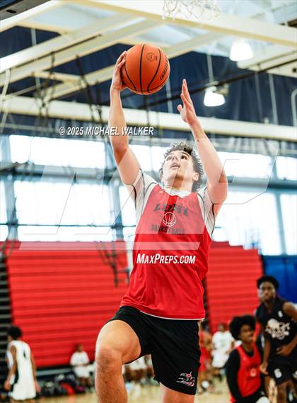 Thumbnail 1 in Long Island Lutheran Vs Kennedy (NYC Elite 32 Fall Brawl Tipoff) photogallery.