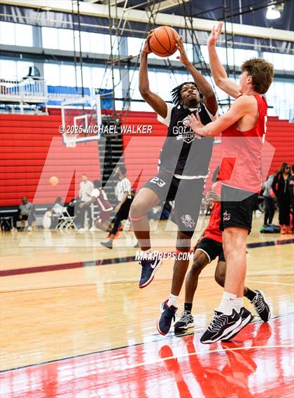 Thumbnail 1 in Long Island Lutheran Vs Kennedy (NYC Elite 32 Fall Brawl Tipoff) photogallery.