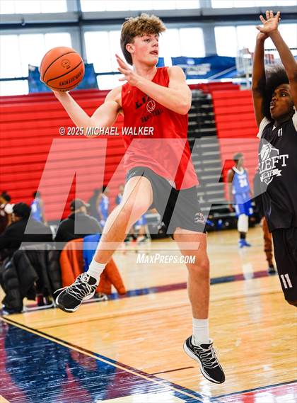 Thumbnail 2 in Long Island Lutheran Vs Kennedy (NYC Elite 32 Fall Brawl Tipoff) photogallery.
