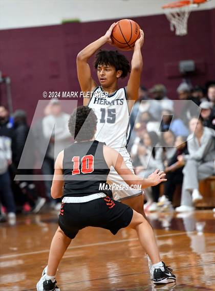 Thumbnail 3 in Cinnaminson vs St. Augustine Prep (Holy Cross Prep Showcase) photogallery.