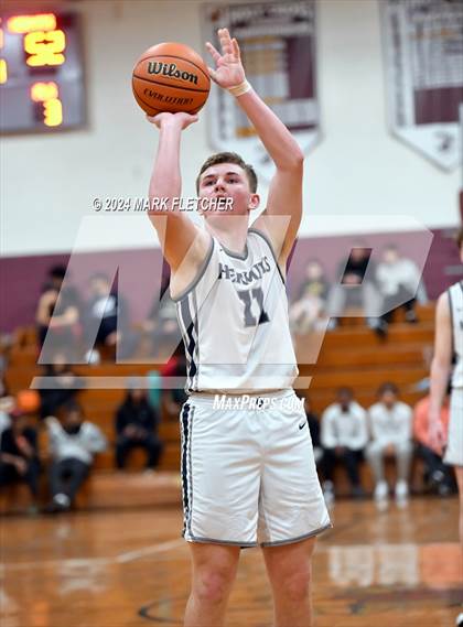 Thumbnail 2 in Cinnaminson vs St. Augustine Prep (Holy Cross Prep Showcase) photogallery.