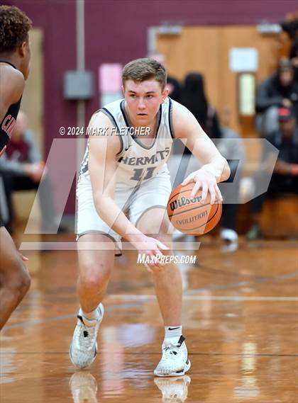 Thumbnail 2 in Cinnaminson vs St. Augustine Prep (Holy Cross Prep Showcase) photogallery.