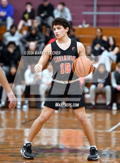 Thumbnail 3 in Cinnaminson vs St. Augustine Prep (Holy Cross Prep Showcase) photogallery.