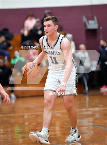 Thumbnail 3 in Cinnaminson vs St. Augustine Prep (Holy Cross Prep Showcase) photogallery.