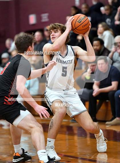 Thumbnail 1 in Cinnaminson vs St. Augustine Prep (Holy Cross Prep Showcase) photogallery.