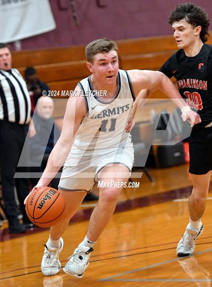 Thumbnail 3 in Cinnaminson vs St. Augustine Prep (Holy Cross Prep Showcase) photogallery.