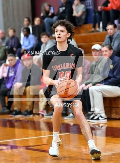 Thumbnail 2 in Cinnaminson vs St. Augustine Prep (Holy Cross Prep Showcase) photogallery.