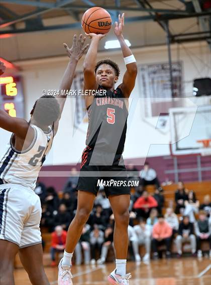 Thumbnail 3 in Cinnaminson vs St. Augustine Prep (Holy Cross Prep Showcase) photogallery.