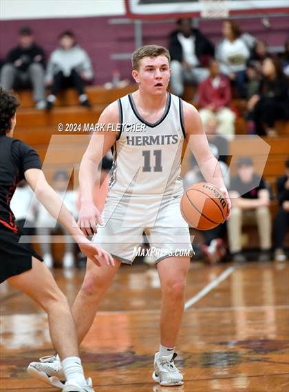 Thumbnail 1 in Cinnaminson vs St. Augustine Prep (Holy Cross Prep Showcase) photogallery.