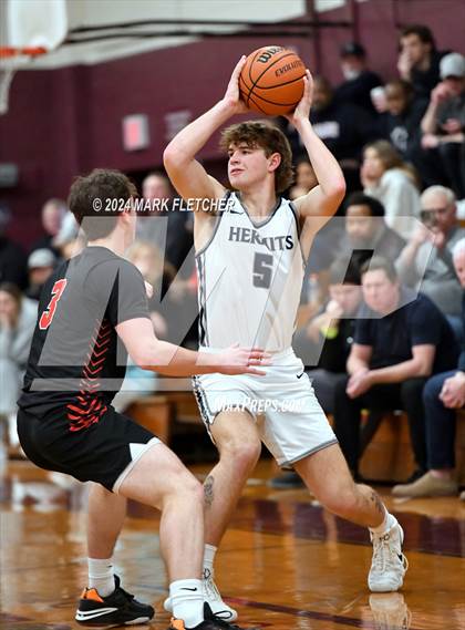 Thumbnail 2 in Cinnaminson vs St. Augustine Prep (Holy Cross Prep Showcase) photogallery.