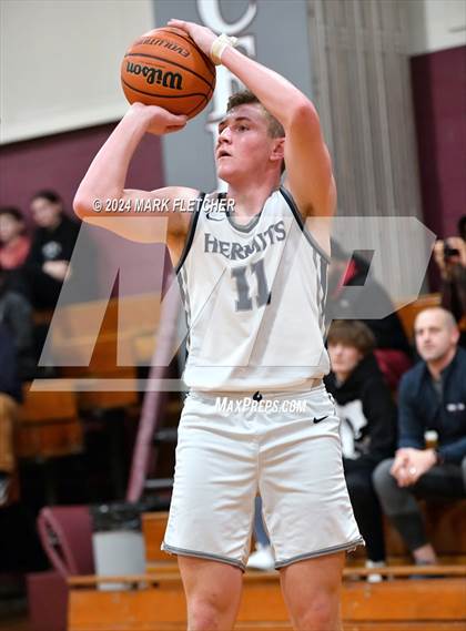 Thumbnail 3 in Cinnaminson vs St. Augustine Prep (Holy Cross Prep Showcase) photogallery.