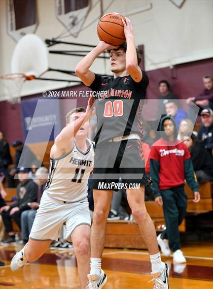 Thumbnail 1 in Cinnaminson vs St. Augustine Prep (Holy Cross Prep Showcase) photogallery.