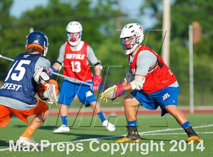 Thumbnail 3 in Nassau vs Suffolk (Long Island Showcase, Rising Juniors) photogallery.