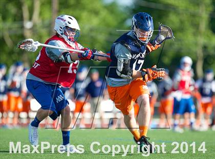 Thumbnail 1 in Nassau vs Suffolk (Long Island Showcase, Rising Juniors) photogallery.