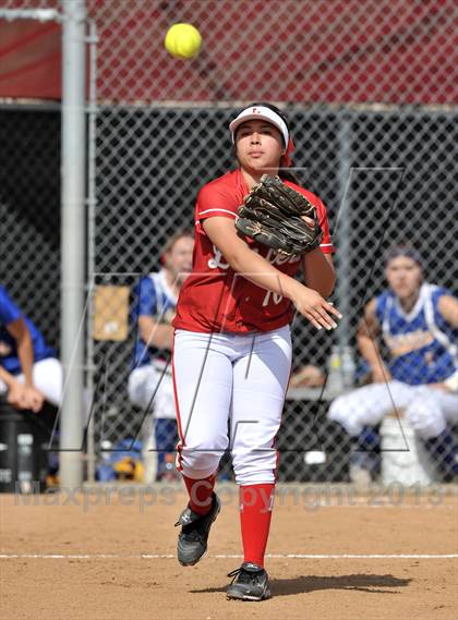 Thumbnail 1 in Fountain Valley @ Orange Lutheran (Game 1) photogallery.