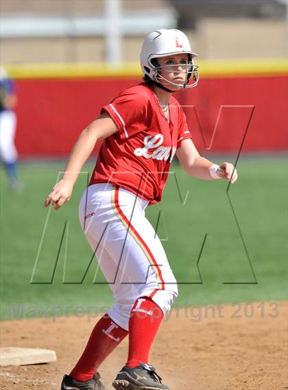 Thumbnail 1 in Fountain Valley @ Orange Lutheran (Game 1) photogallery.