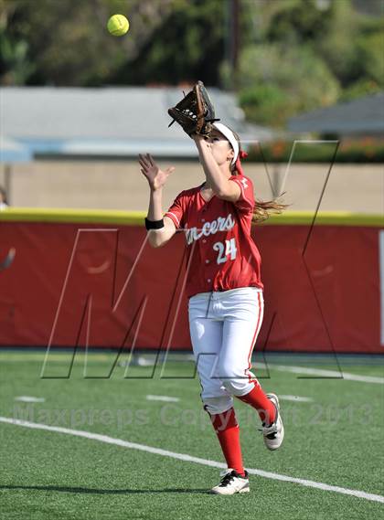 Thumbnail 3 in Fountain Valley @ Orange Lutheran (Game 1) photogallery.