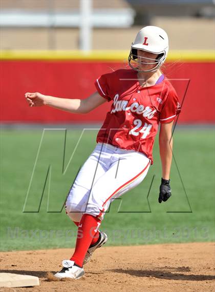 Thumbnail 1 in Fountain Valley @ Orange Lutheran (Game 1) photogallery.