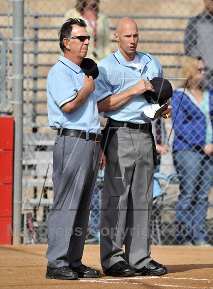 Thumbnail 3 in Fountain Valley @ Orange Lutheran (Game 1) photogallery.