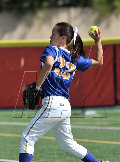 Thumbnail 2 in Fountain Valley @ Orange Lutheran (Game 1) photogallery.
