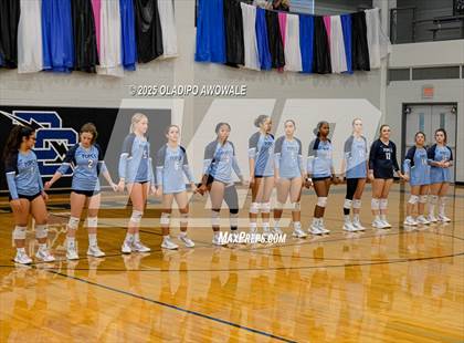 Thumbnail 3 in Prince of Peace @ McKinney Christian Academy (TAPPS Volleyball 4A Regional) photogallery.