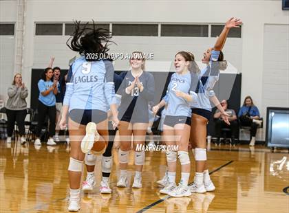 Thumbnail 1 in Prince of Peace @ McKinney Christian Academy (TAPPS Volleyball 4A Regional) photogallery.