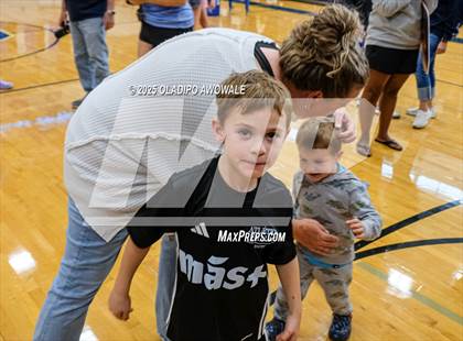 Thumbnail 2 in Prince of Peace @ McKinney Christian Academy (TAPPS Volleyball 4A Regional) photogallery.