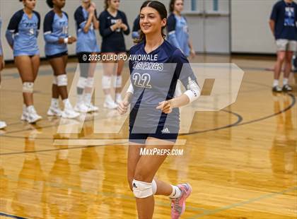 Thumbnail 3 in Prince of Peace @ McKinney Christian Academy (TAPPS Volleyball 4A Regional) photogallery.