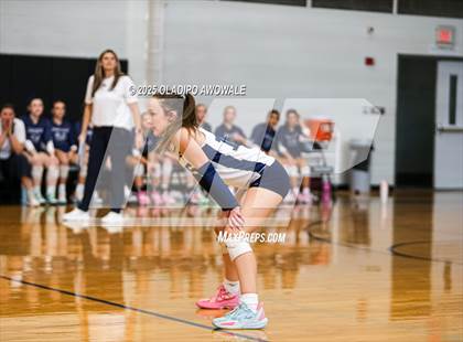Thumbnail 3 in Prince of Peace @ McKinney Christian Academy (TAPPS Volleyball 4A Regional) photogallery.