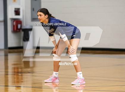 Thumbnail 1 in Prince of Peace @ McKinney Christian Academy (TAPPS Volleyball 4A Regional) photogallery.