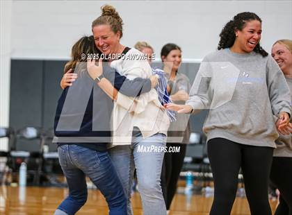 Thumbnail 3 in Prince of Peace @ McKinney Christian Academy (TAPPS Volleyball 4A Regional) photogallery.