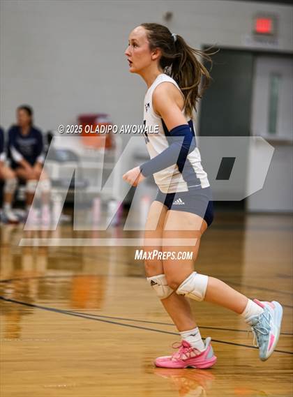 Thumbnail 1 in Prince of Peace @ McKinney Christian Academy (TAPPS Volleyball 4A Regional) photogallery.