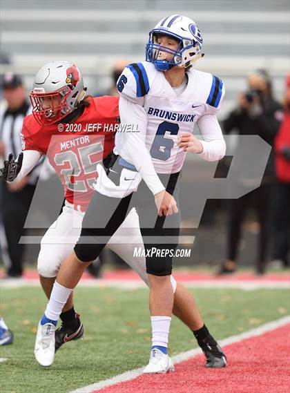 Thumbnail 1 in Brunswick @ Mentor (OHSAA D1 Regional Semifinals) photogallery.