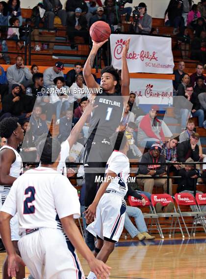 Thumbnail 3 in Lafayette Christian Academy vs. Westlake (Chick-Fil-A Classic) photogallery.